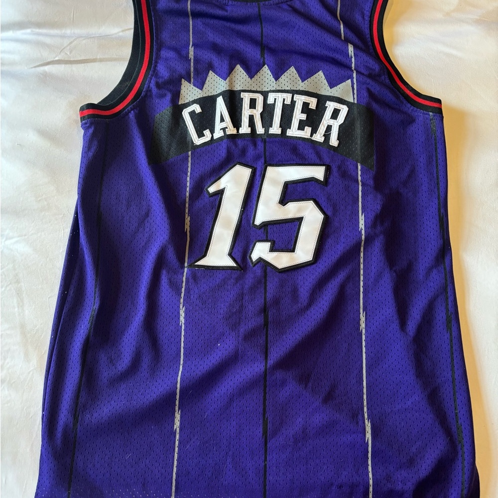 Mitchell & Ness Purple and Red Raptors Jersey - Picture 2 of 4